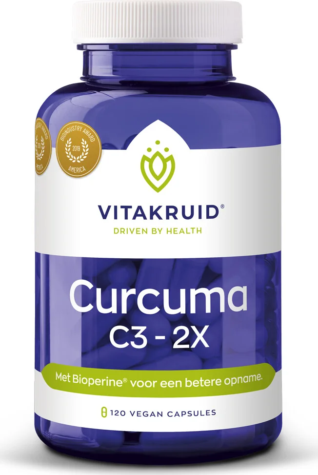 Vitakruid Curcuma C3-2X 120 vegancapsules