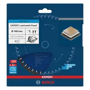 Bosch Professional Cirkelzaagblad EXPERT Laminated Panel | Ø 140 x 1,8 x 20mm 42T - 2608644126