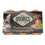 12x Voskes Tender Pieces Tonijn - Garnalen 6 x 25 gr