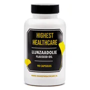 Highest Healthcare Lijnzaadolie Capsules 90CP