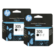 HP 305 Cartridge Zwart (2 stuks)