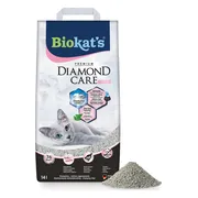 Biokat's Diamond Care Fresh - 14 L - Kattenbakvulling - Klontvormend - Babypoeder geur - Actieve kool
