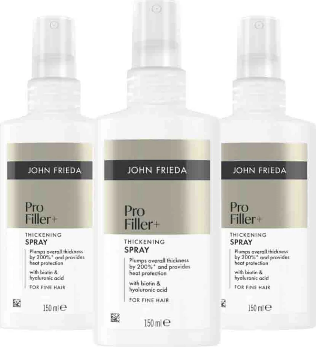 3x John Frieda PROfiller+ Thickening Haarspray 150 ml