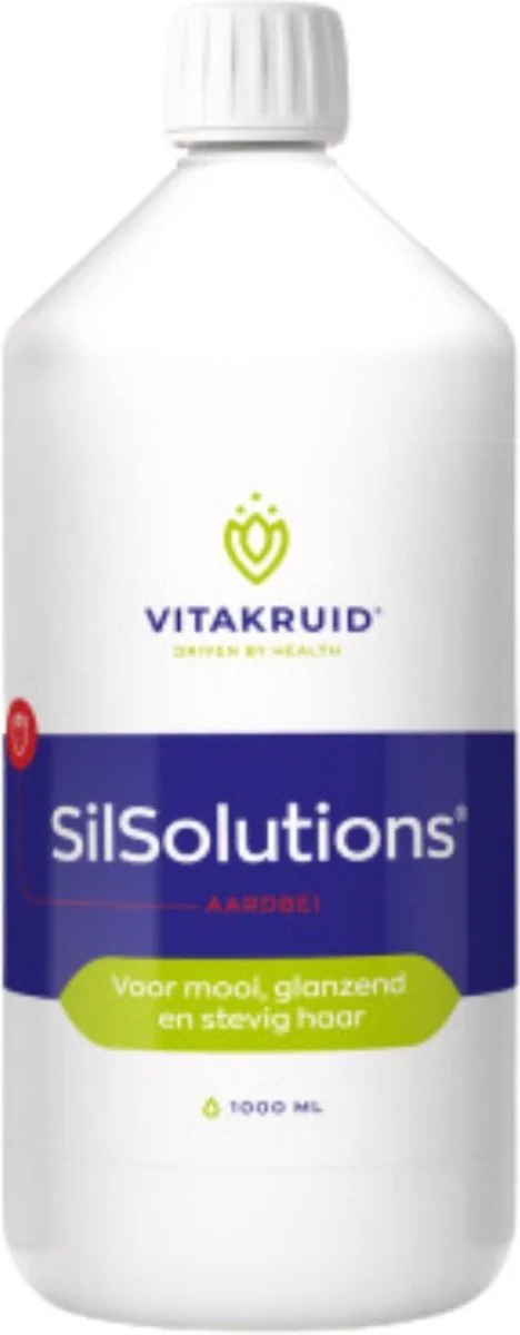 Vitakruid SilSolutions 1000 - Aardbei 1LT