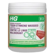 6x HG Eco Wasmiddeltoevoeging tegen Stinkend Wasgoed 500 gr