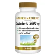 2x Golden Naturals Scutellaria 2000mg 180 vegacapsules