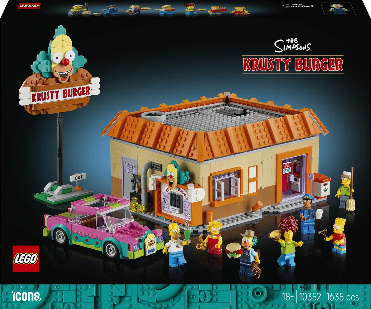 LEGO Icons The Simpsons: Krusty Burger 10352