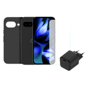Google Pixel 9a 256GB Zwart 5G + Compleet Accessoirepakket