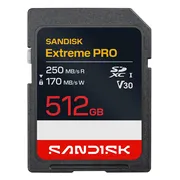 SANDISK Extreme PRO SDXC 512GB 170MB/s