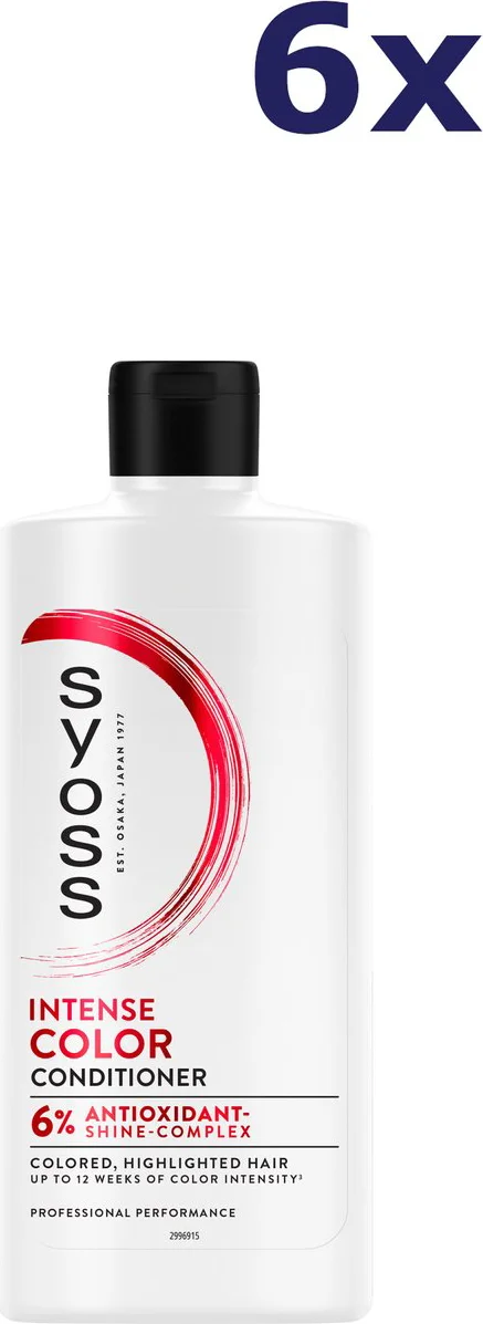 6x Syoss Conditioner Intense Color 440 ml