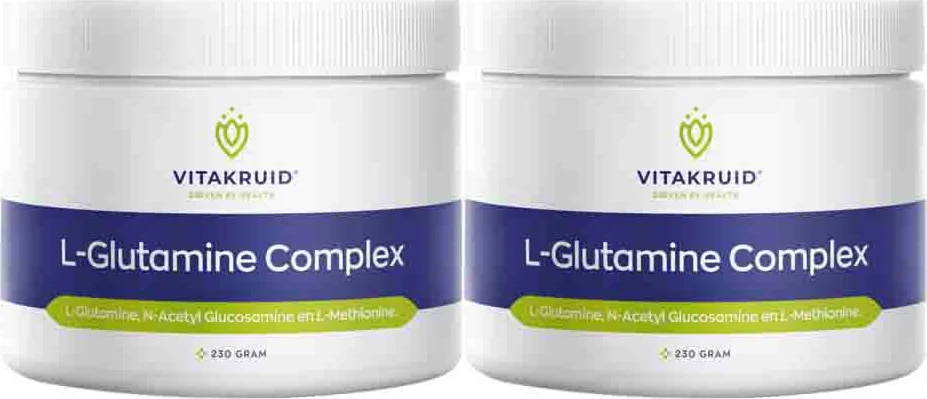 2x Vitakruid L-Glutamine Complex 230 gr