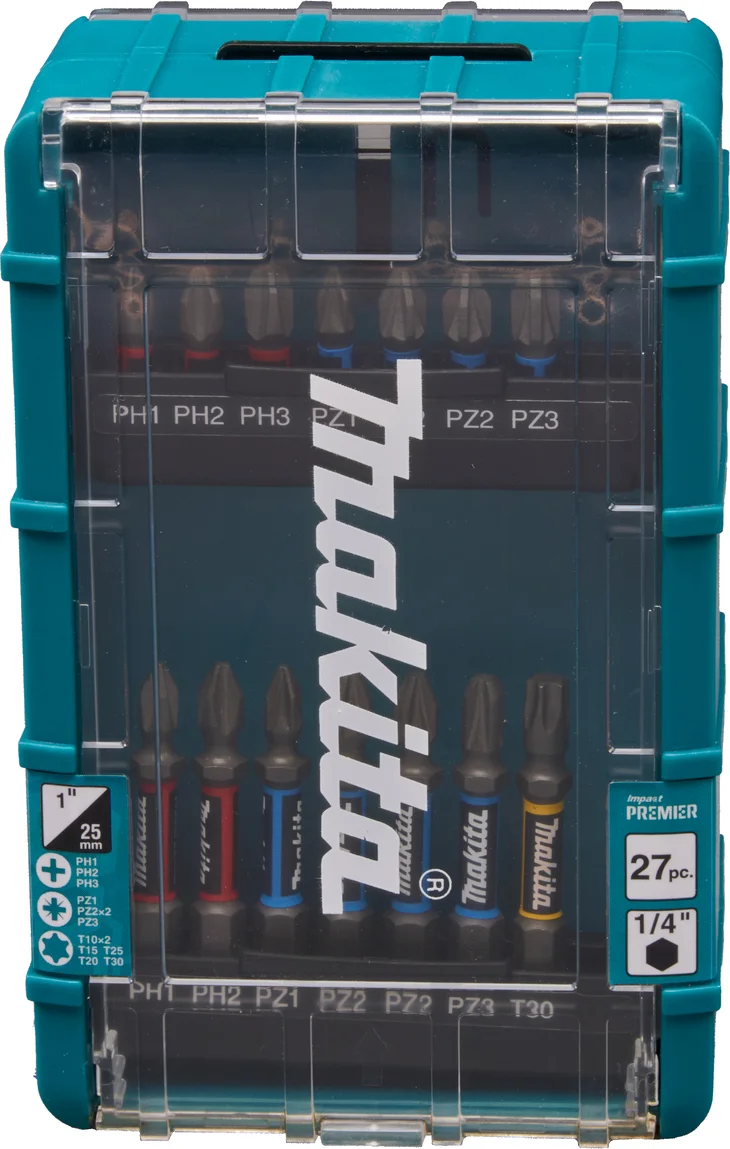 Makita E-26820 Impact Premier Slagschroefbitset 27-delig