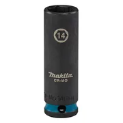 Makita E-16318 Impact Black Krachtdop 3/8" lang | 14 mm
