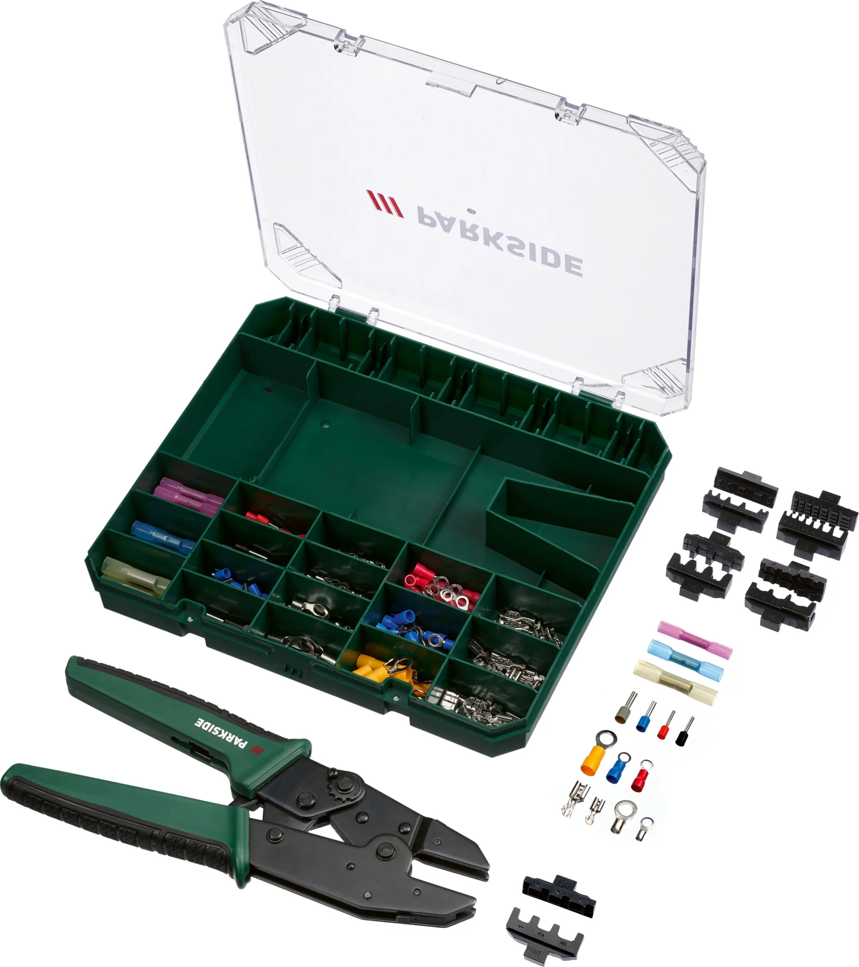 PARKSIDE 5-in-1-krimptang set 181-delig