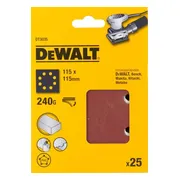 DeWALT DT3035 P240 Schuurpapier 1/4 Velcro VE=25