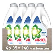 4x Ariel Vloeibaar Wasmiddel Sensitive 35 Wasbeurten 1575 ml