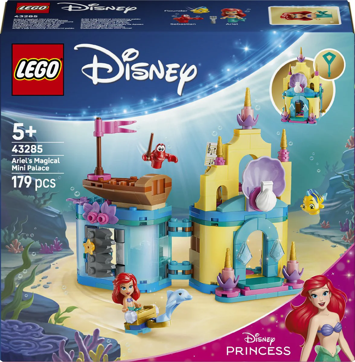 LEGO Disney Ariëls magische minipaleis 43285