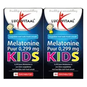 2x Lucovitaal Melatonine Puur Kids 30 zuigtabletten