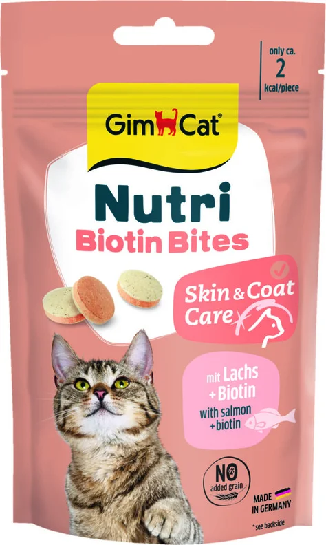 GimCat Kattensnack Nutri Biotin Bites 40 gr