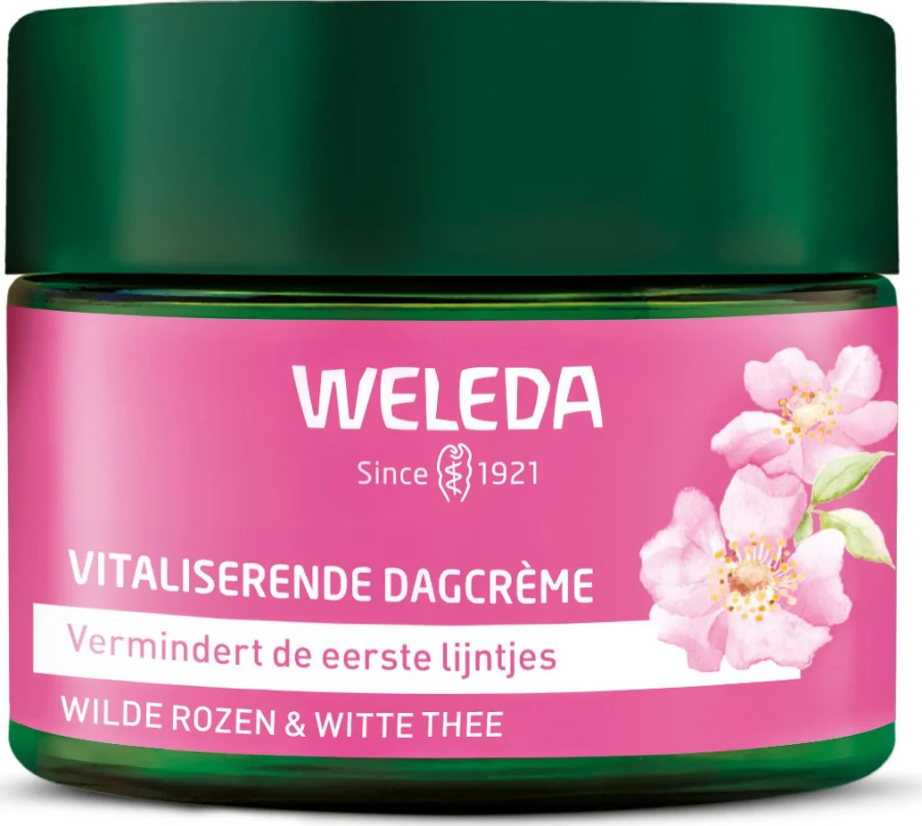 WELEDA Wilde Rozen & Witte Thee Vitaliserende Dagcrème 40 ml