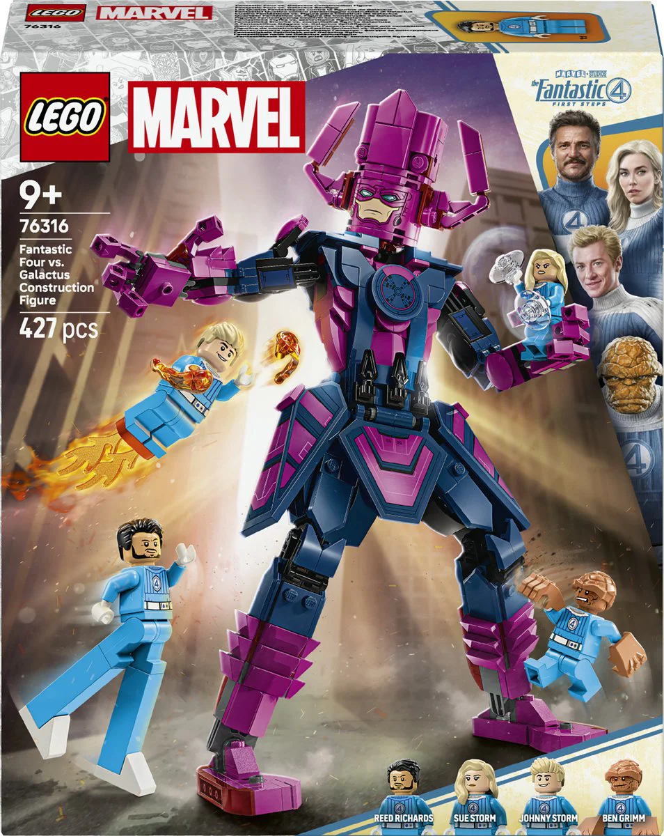 LEGO Marvel Fantastic Four vs. Galactus bouwfiguur 76316