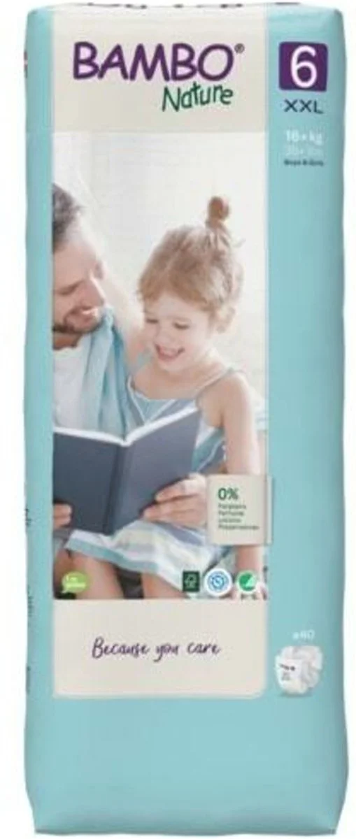 Bambo Nature Luiers Maat 6 XXL 40ST