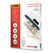 Fellowes Lamineerhoezen Capture 125 mic A4 (100 stuks)