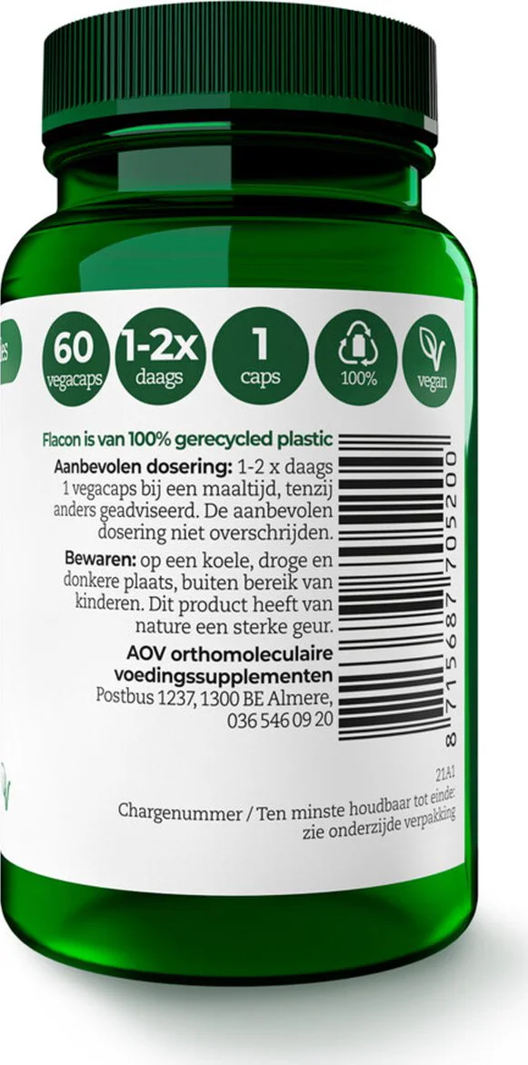 2x AOV 520 Selenium 200 mcg 60 vegacapsules