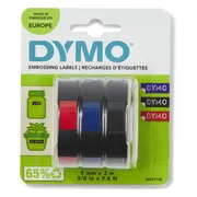 DYMO Embossing Tape 9mm 3 kleuren pack