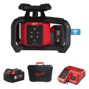 Milwaukee M18 RLOHVG300-501C ONE-KEY™ Accu rotatielaser Groen + Laserontvanger RD300G - 4933493194