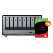 UGREEN NASync DXP8800 Plus + Seagate Ironwolf 4TB 4-Pack