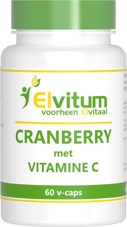 Elvitum Cranberry Capsules + Vitamine C 60CP
