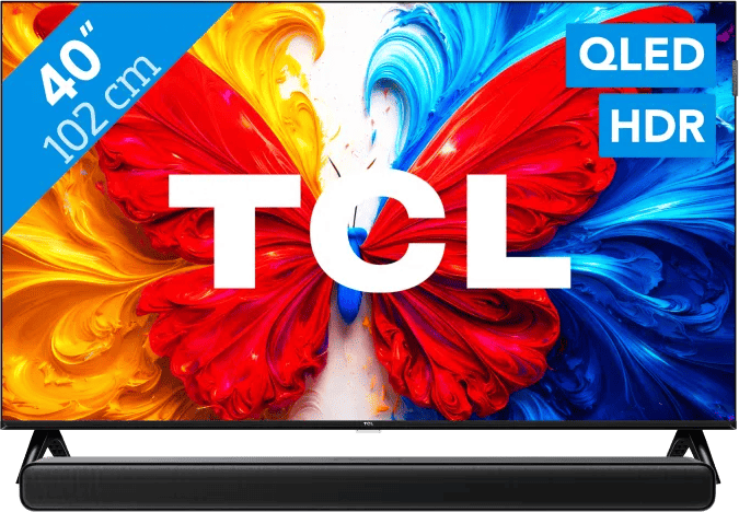 TCL 40" QLED S5L 4K (2026) + TCL S45H 2.0 Soundbar