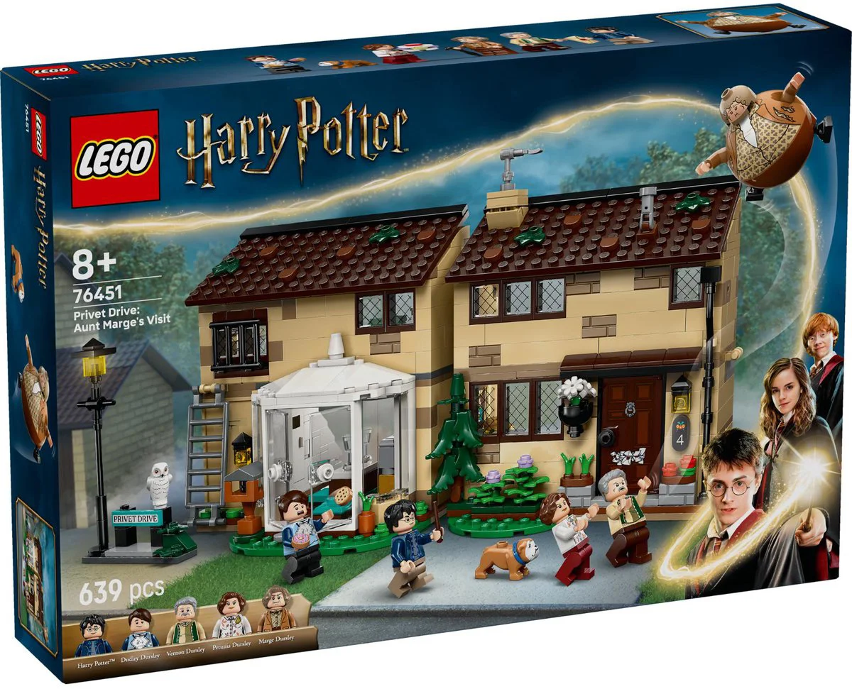 LEGO Harry Potter Ligusterlaan: bezoek van tante Margot 76451