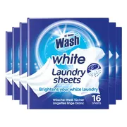 6x At Home Wasdoekjes Witte Was 16 stuks