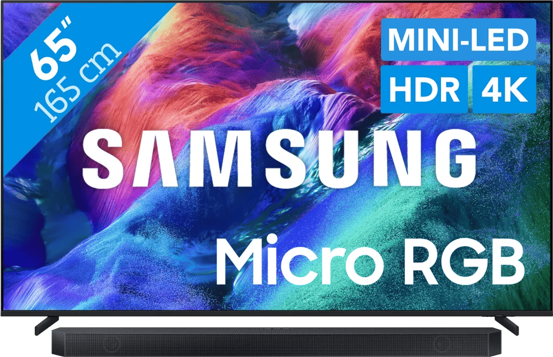 Samsung Micro RGB 65" R95H (2026) + Samsung HW-Q600H (2026)