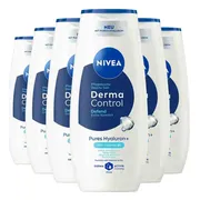 6x NIVEA Douchegel Derma Control Defend 250 ml