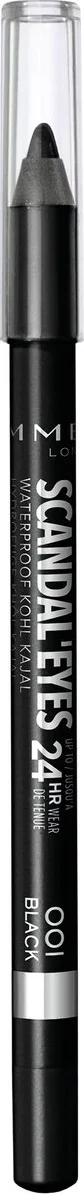 Rimmel Scandal Eyes Waterproof Kohl Pencil Black