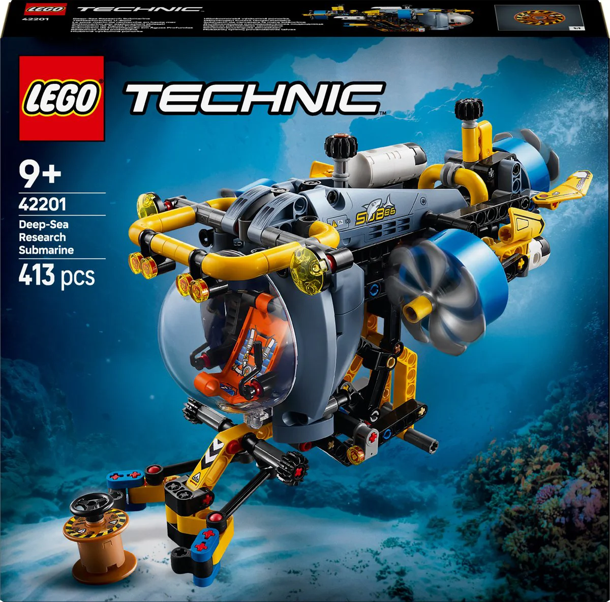 LEGO Technic Onderzeeër voor diepzeeonderzoek 42201