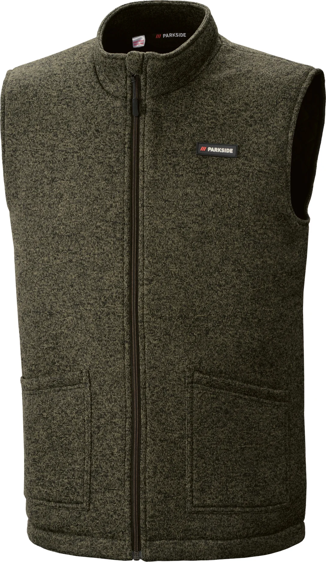 PARKSIDE Heren fleece werkvest (Kaki, XL)