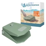 Coolpets Splash Water Fountain Olijfgroen