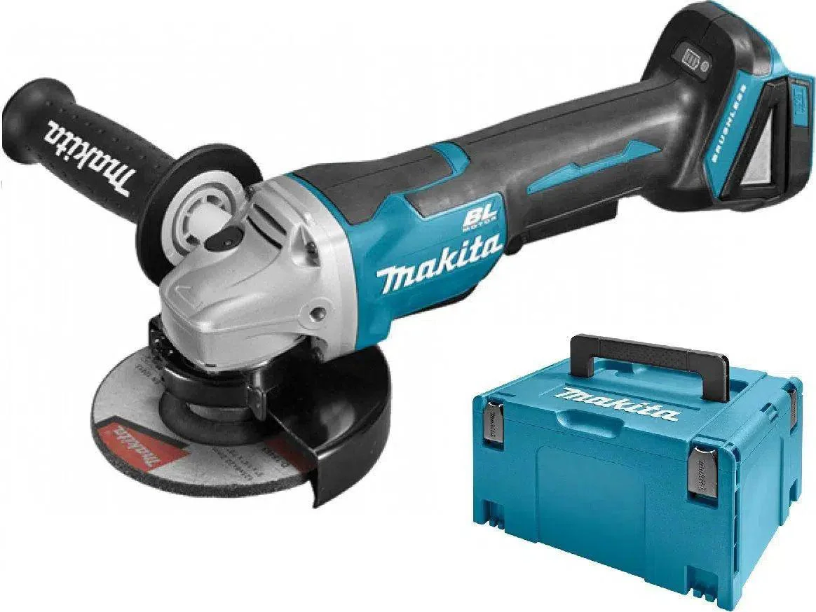 Makita DGA505ZJ Accu Haakse Slijper 125mm 18V Basic Body in Mbox