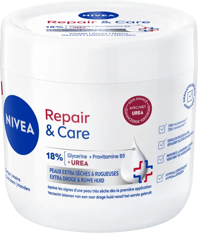 NIVEA Repair & Care Bodycrème Urea 400 ml