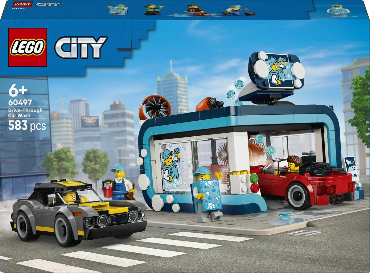 LEGO City Autowasstraat 60497