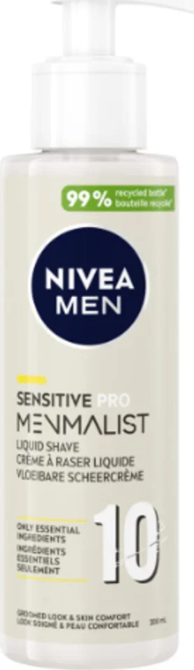 6x NIVEA Scheercrème Sensitive Pro 200 ml