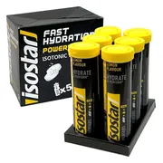 6x Isostar Fast Hydration Powertabs Lemon 10 tabletten