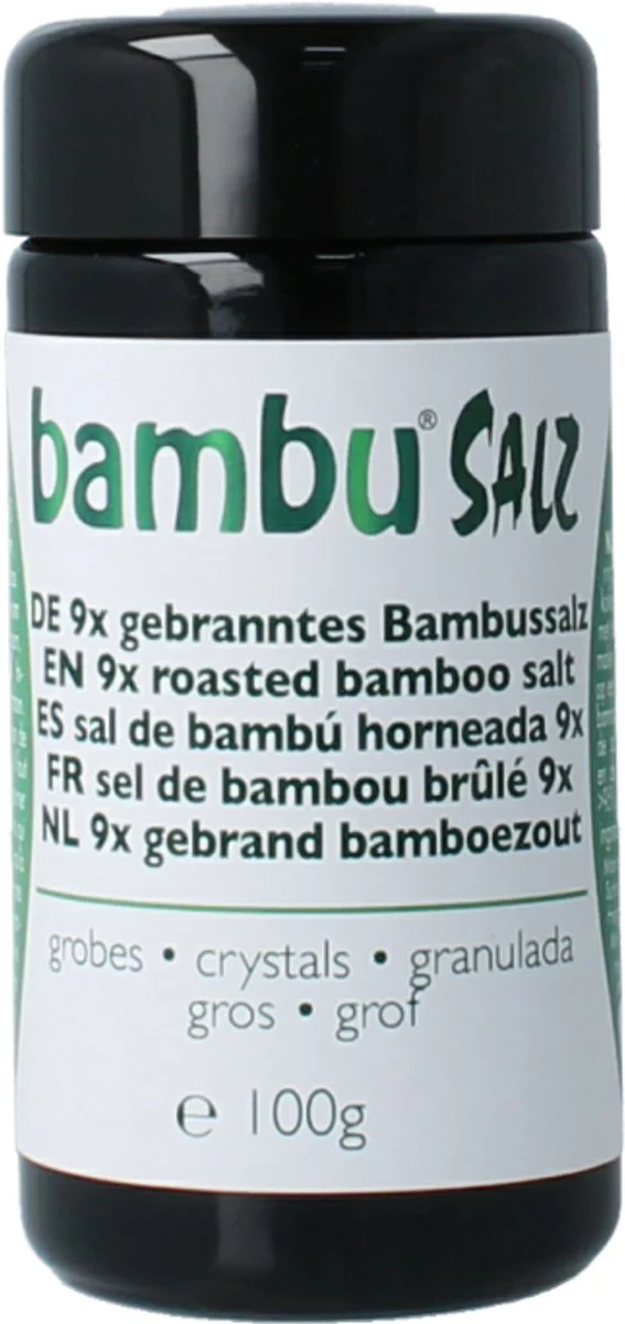 Bambu Salz Bamboezout Grof 9x Gebrand 100GR