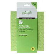GreenHub Plantaardige Sponsdoeken 3ST