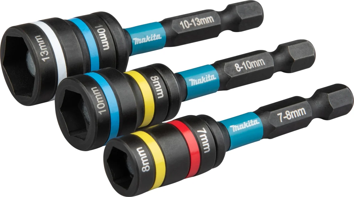 Makita E-29826 Impact Black Combidopset | 7/8 8/10 10/13 mm