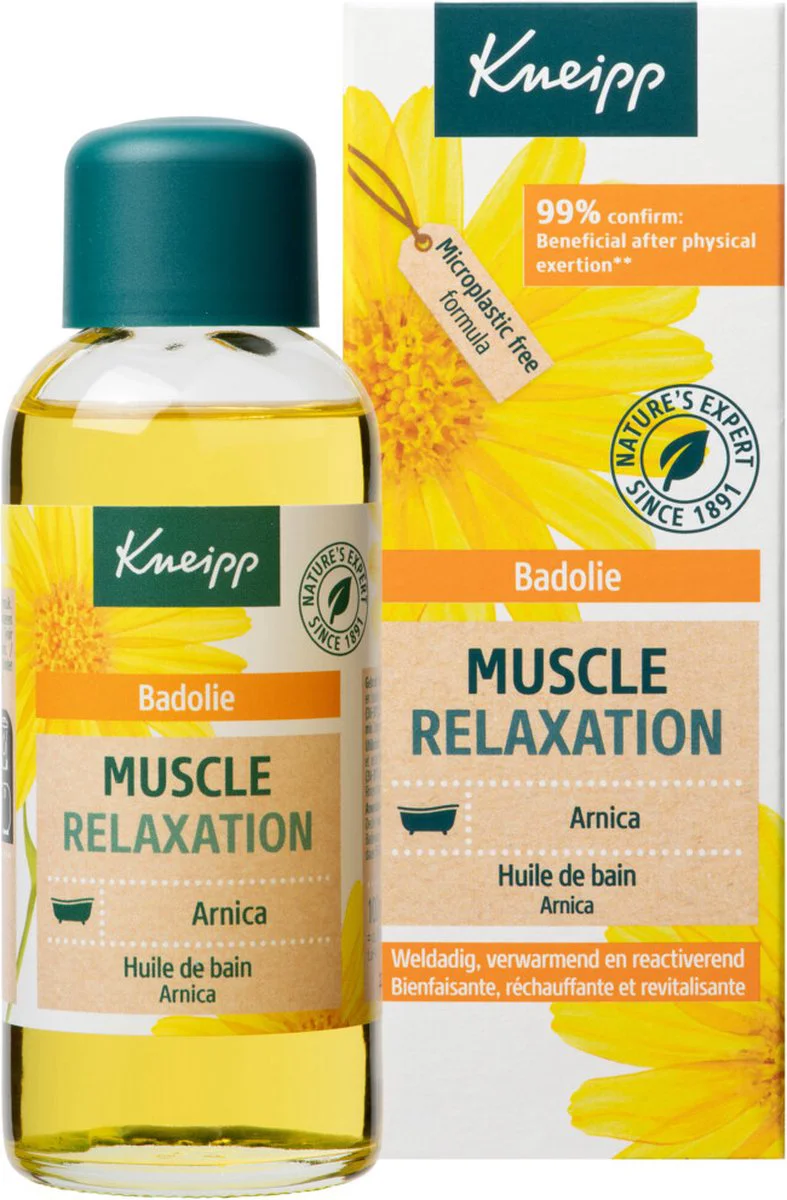 6x Kneipp Badolie Arnica Active 100 ml